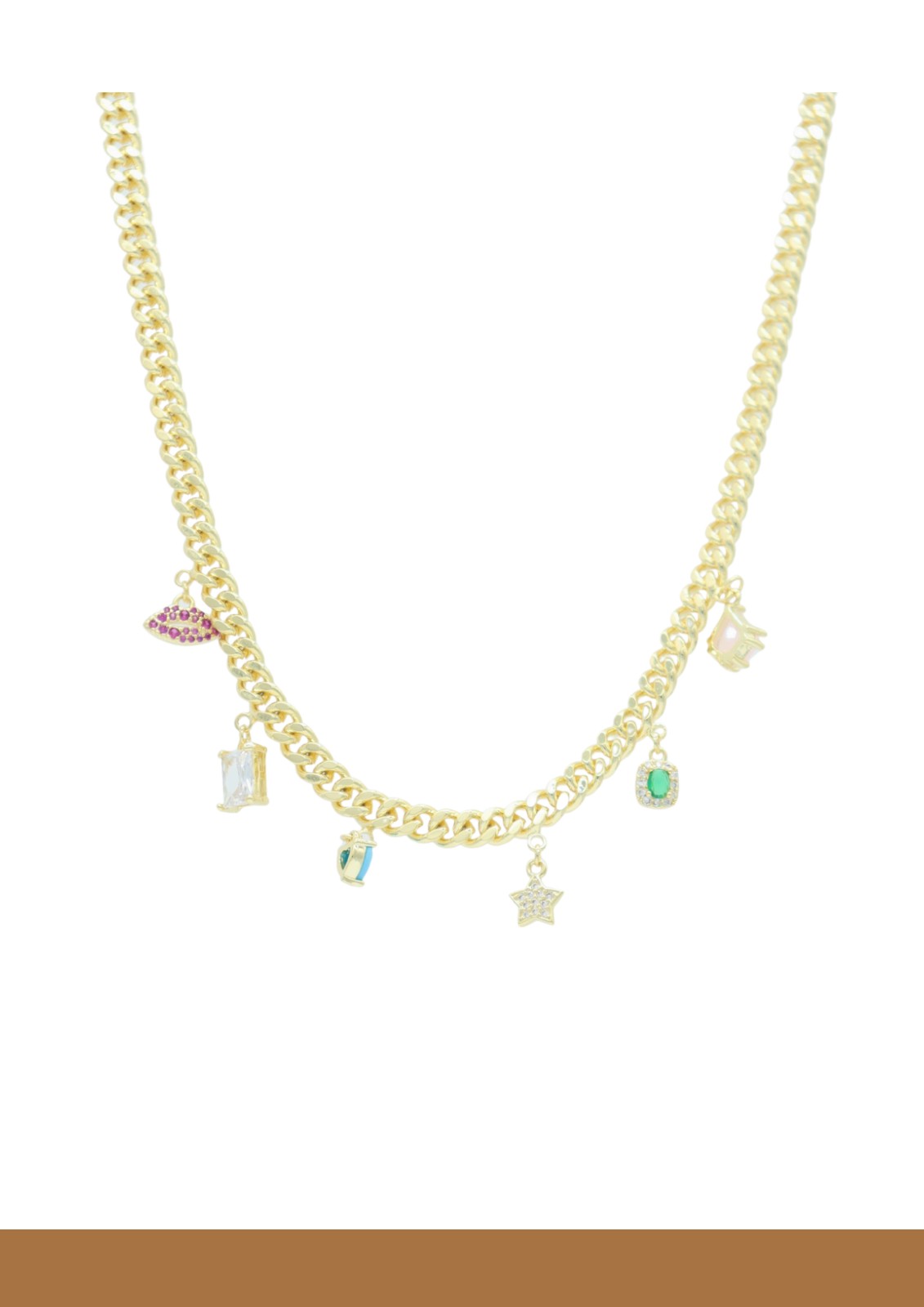 Colorful Charms necklace
