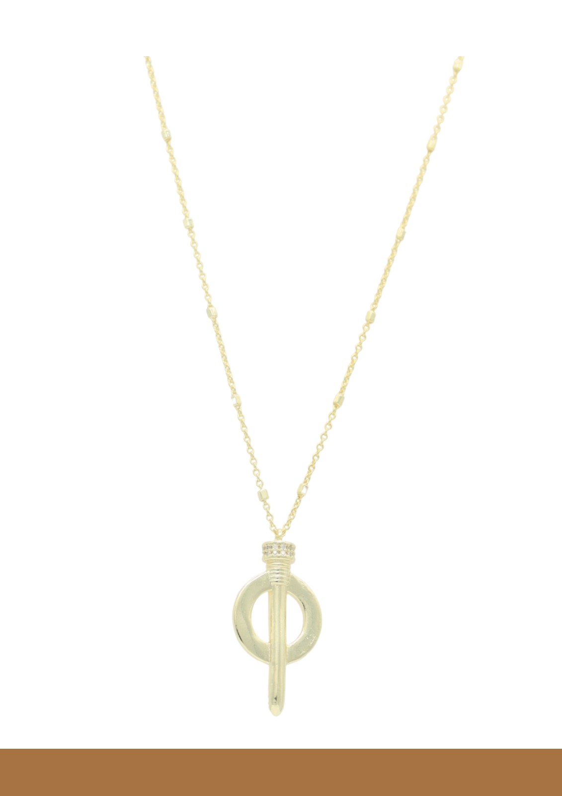Minimalist Toggle necklace